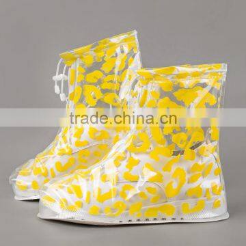 Fashion Rain Shoes Cover for Women Cheap Plastic Rain Shoe Cover photo-3