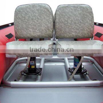 inflatable boat accessory adjustable seating frame