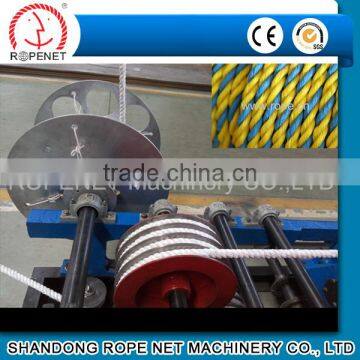 The latested d type twisted rope making machine for sale