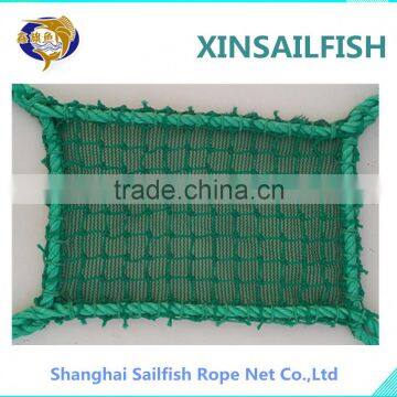 green color pp plastic safety fence nets cargo netting