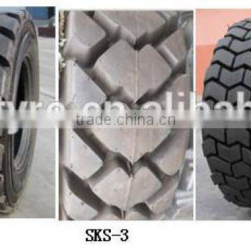 China Factory Used Tyre Skis Steer Tyre 10.16.5 12-16.5 photo-3