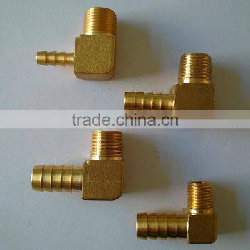 Brass Hydraulic L Type Garden Hose Fitting/hose Barb Pipe Fitting photo-2