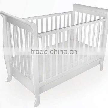 140x70cm Multifunctional Wooden Baby Cribs Convertible Crib photo-2