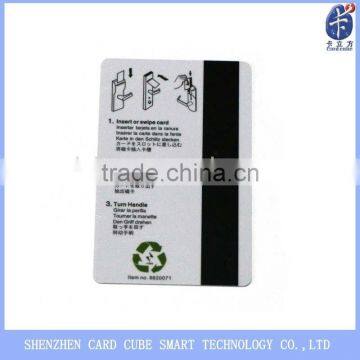 ISO18000 6C 915mhz Plastic UHF Hotel Key Card photo-2