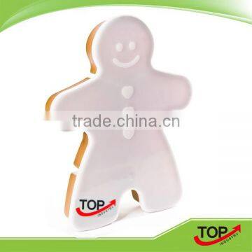 high quality biscuit packaging box/plastic box for biscuit/ gingbreadman box