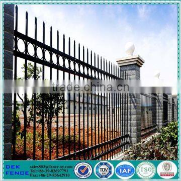 Hot sale Art Garden Boundary Steel Fence And Tubular fence panels