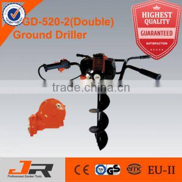 Long working life gasoline engine earth driller GD520-2D