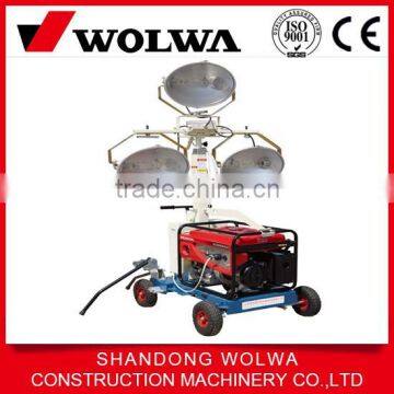 Diesel Engine Hand-operated Mobile Light Tower From China Factory