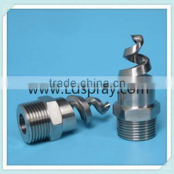 Stainless Steel Brass Anti-cloging Spiral Full Cone Spray Jet Water Nozzles photo-3