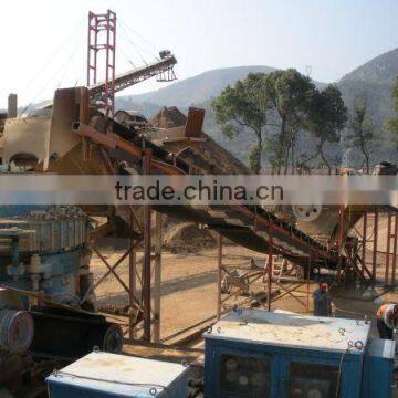 Easy operation 50-80 m3/h basalt stone crushing production line for Sale