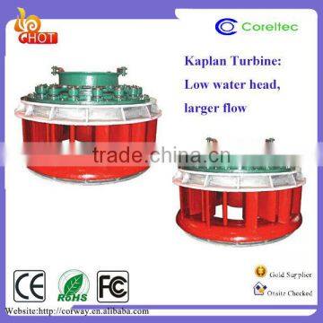 Axial Flow Turbine Low Water Head Large Discharge Power Plant Kaplan Turbine Diagram photo-4