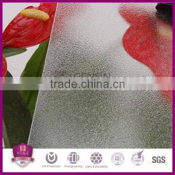 Polycarbonate Frosted Sheets Semitransparent 1.5mm,2mm,4mm,6mm100% Virgin PC Resin UV Resistance Coated Plastic Glass Panels