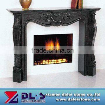 granite fireplace