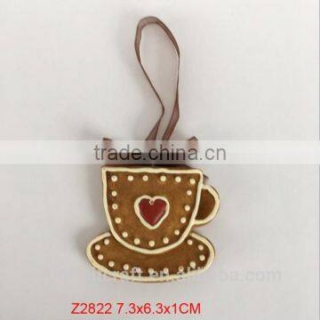 Custom Resin Gingerbread Decorative Christmas Ornament photo-2