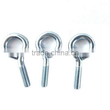 Silver Color Zinc Plated Metal Cup Hooks Eye Shape Screw Hooks Self-tapping Screws Hooks Ring photo-2