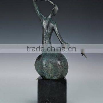 Bronze Fat Lady Living Home / Hotel Morden Decoration Bronze Sculpture photo-5