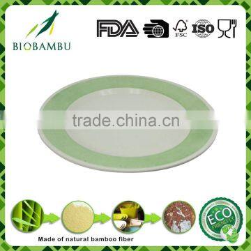 Ecological Hot design OEM available Bamboo Fiber Eco Plate