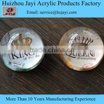 China Factory Custom Lucite Paperweight ,transparent Acrylic Paperweight photo-2