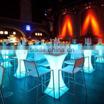 L Shaped LED Table, Illuminated Led Table With Color Changing photo-4
