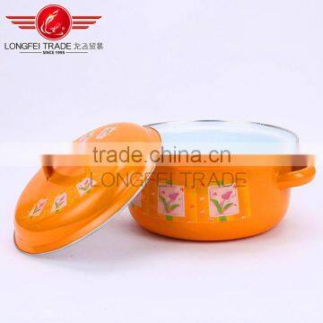 Eco-friendly Enamel Cast Iron Cookware Pot Enamel Turkey Pot Casserole photo-4