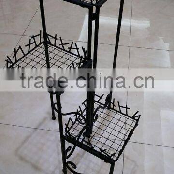 2016 New Design Wholesale Metal Material Metal Wire Wedding Flower Stand Decoration photo-2