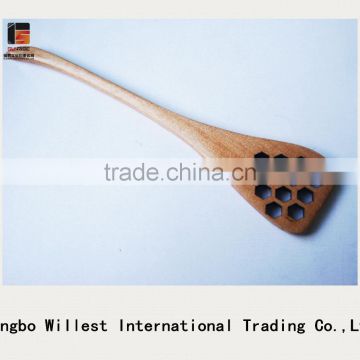 Eco friendly 100% wood honey stir bar with customized logo