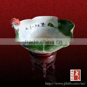 Fashion Unique Jingdezhen Porcelain Air Humidifier Home Decorative Indoor Fountain