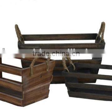 wooden Fruit and Vegetable crate ,Rack,wooden storage boxes & bins