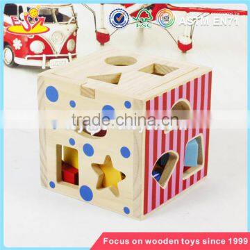 Wholesale Children Coordinating Eye and Hand Wooden Educational Toys Funny Shape Blocks Kids Wooden Educational Toys W12D067 photo-4