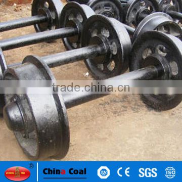 China Coal Factory Single/Double Flanged Industrial Cart Wheels for Sale