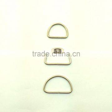 Metal Hardware Ring / Wholesale Steel Rings / Brass Plating Metal D Ring photo-6