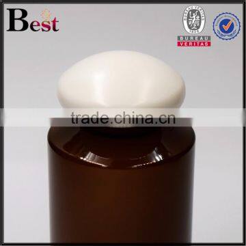 150ml Custom Made Plastic Bottle Cosmetic Amber Custom Made Plastic Bottle With Special Design Cap photo-3