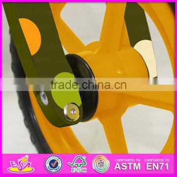 Preschool Balance Push Wooden Children Bicycle,Wooden Balance Bike for Children,Brightly Colored Wooden Children Bicycle W16C117 photo-4