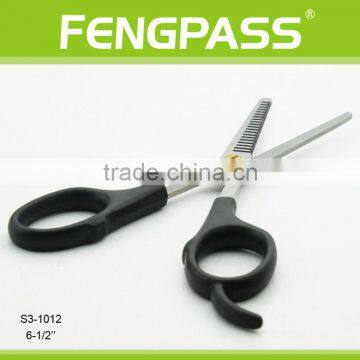 S3-1012 6-1/2" Inch 2CR13 Stainless Steel With ABS Handle Double Thinning Hair Cutting Scissors photo-3
