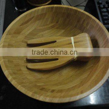 2017 Cost plus big bamboo salad bowl