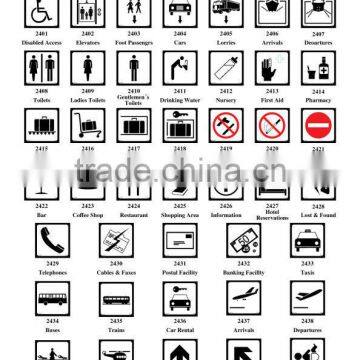 Passenger Vessel And Terminal Sign IMO Symbols