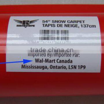 Snow Sand Play Sleeve Slide Boggan Snowmobile Sled Tow Buddy NEW 54" ROLL UP PLASTIC SLED SLIDE HILLS KIDS ADULT FUN FAST RACE photo-3