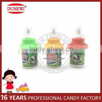 Cheap Sour Fruit Powder Candy in Nipple Shape Bottle photo-2