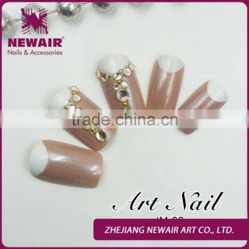 2016 Most Popular Fashion Acrylic Fingernails Nail Acrylic Tips Fake Fingernail Designs for Salon photo-2