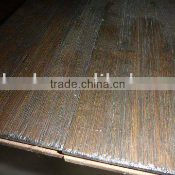 Brushed and Stained Bamboo Flooring