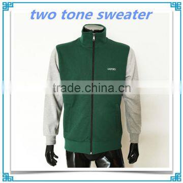 best quality two tone sweater design with printing logo