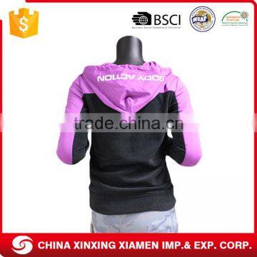 Wholesale Custom Black Sports Running Women Winter Jacket photo-3