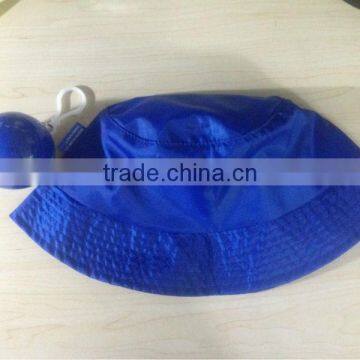 POLYESTER WITH PA COATING RAIN HAT IN BALL