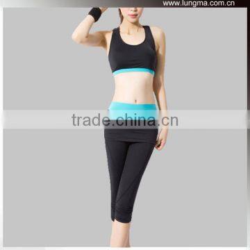 CUSTOM Sexy Ladies ACTIVEWEAR TIGHT FITNESS YOGA Sports BRA and Leggings for Gym