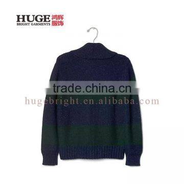 Stripe Cardigan Woolen Sweater Designs For Kids photo-2