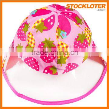 Kids PVC Rain Hat child's rain hat inventory 150911