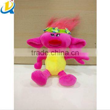 Good Quality Cartoon Dreamworks Plush Toys Trolls Set Stuffed Toy photo-3