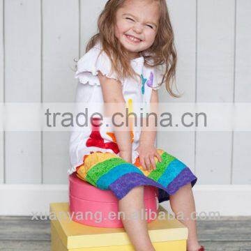Newest Design Western Style Wholesale Children's Boutique Clothing Sets photo-6