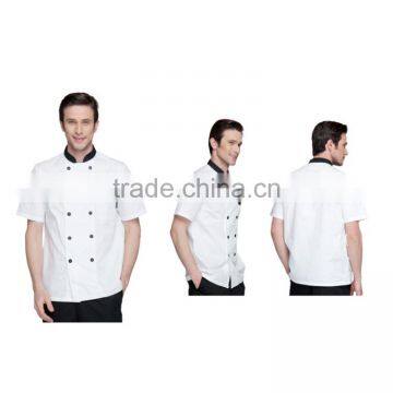 2016 Buttons up Chef Uniform Fabric Kitchen Cooking Clothes Wholesale