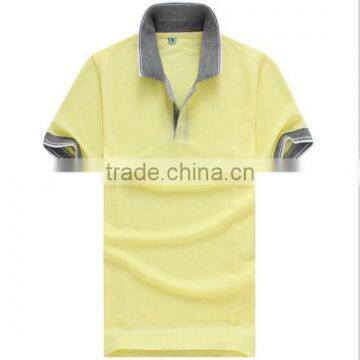 Custom Summer Solid Men Classic Plus Size Cotton Shirts Men Pullover Polos Shirts Casual Men Short Sleeve Wide-Waisted Shirts photo-3